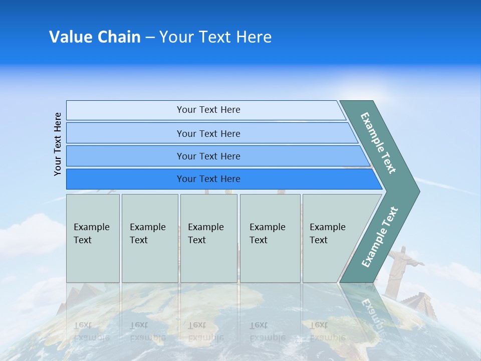 International Monument Mahal PowerPoint Template