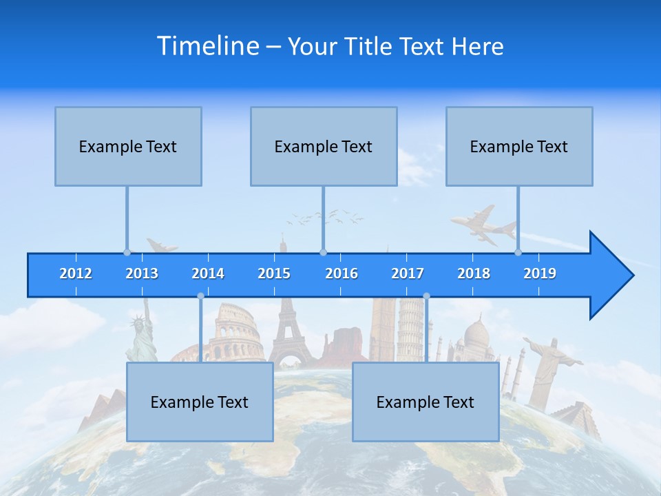 International Monument Mahal PowerPoint Template
