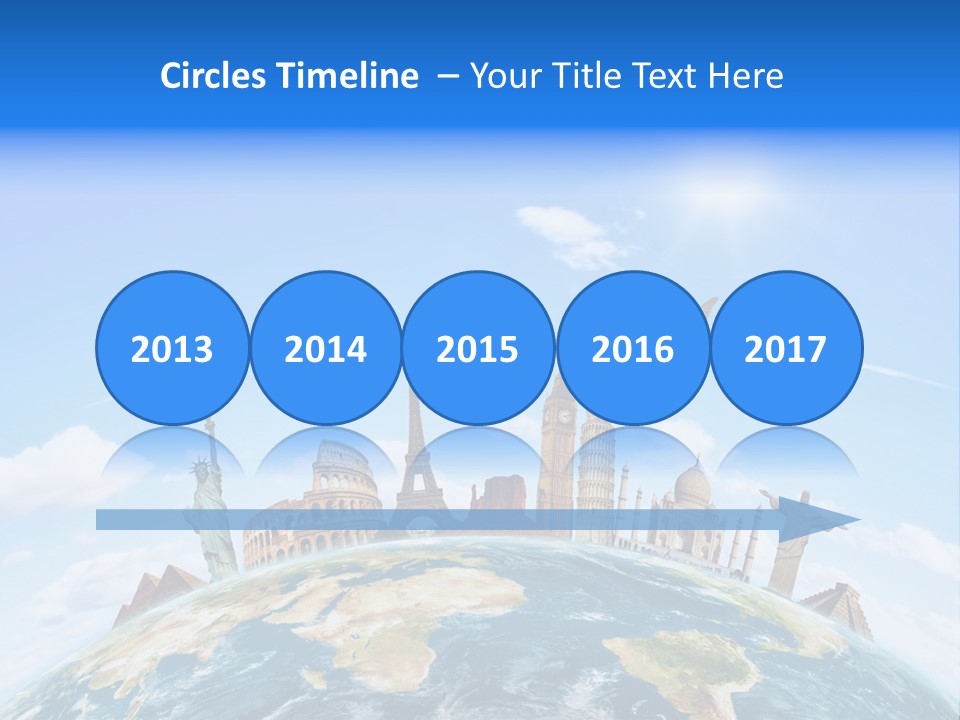 International Monument Mahal PowerPoint Template