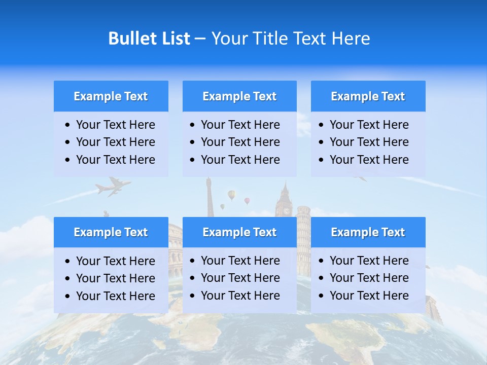 International Monument Mahal PowerPoint Template
