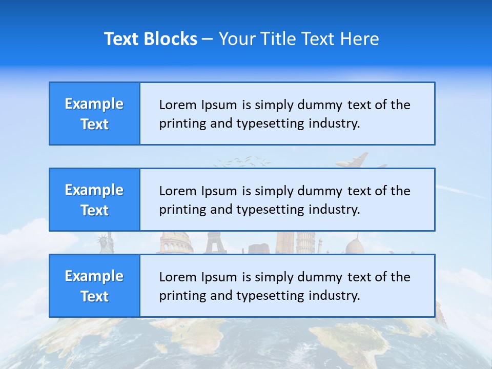 International Monument Mahal PowerPoint Template
