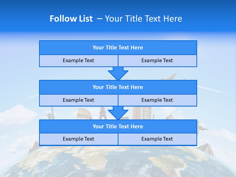 International Monument Mahal PowerPoint Template