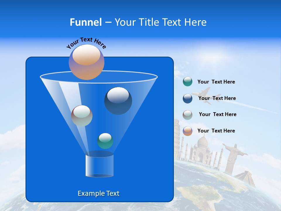 International Monument Mahal PowerPoint Template