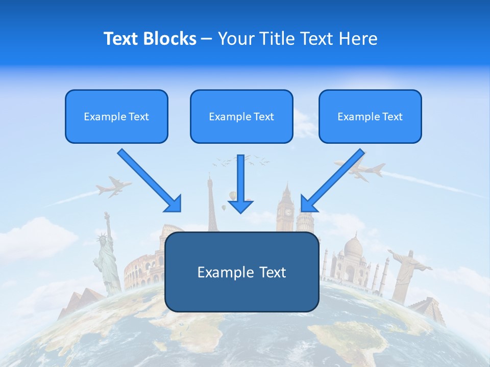 International Monument Mahal PowerPoint Template