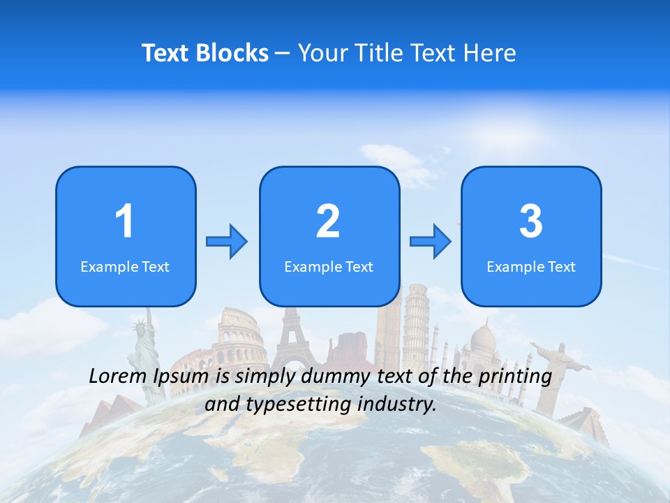International Monument Mahal PowerPoint Template