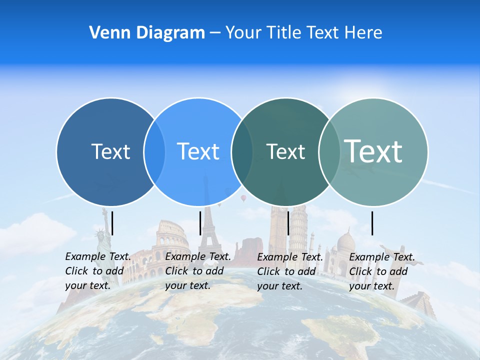 International Monument Mahal PowerPoint Template