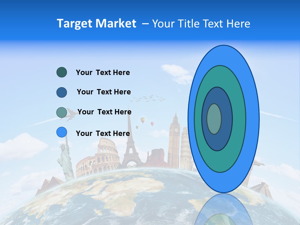 International Monument Mahal PowerPoint Template