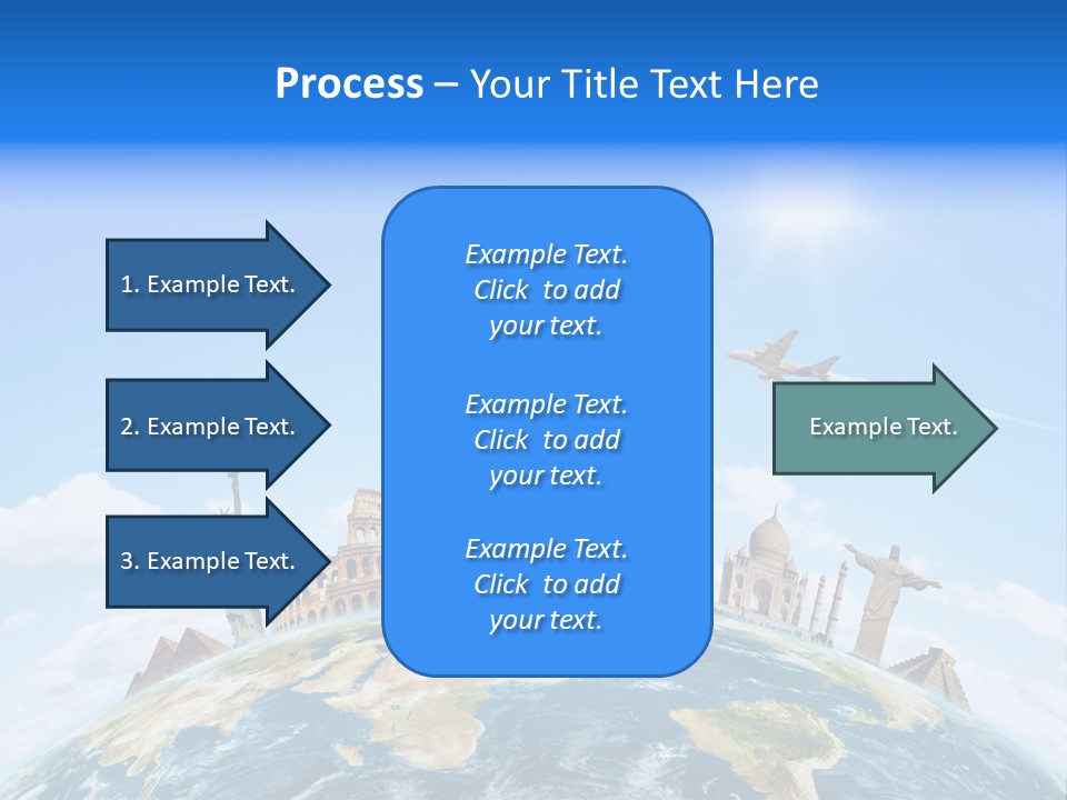 International Monument Mahal PowerPoint Template