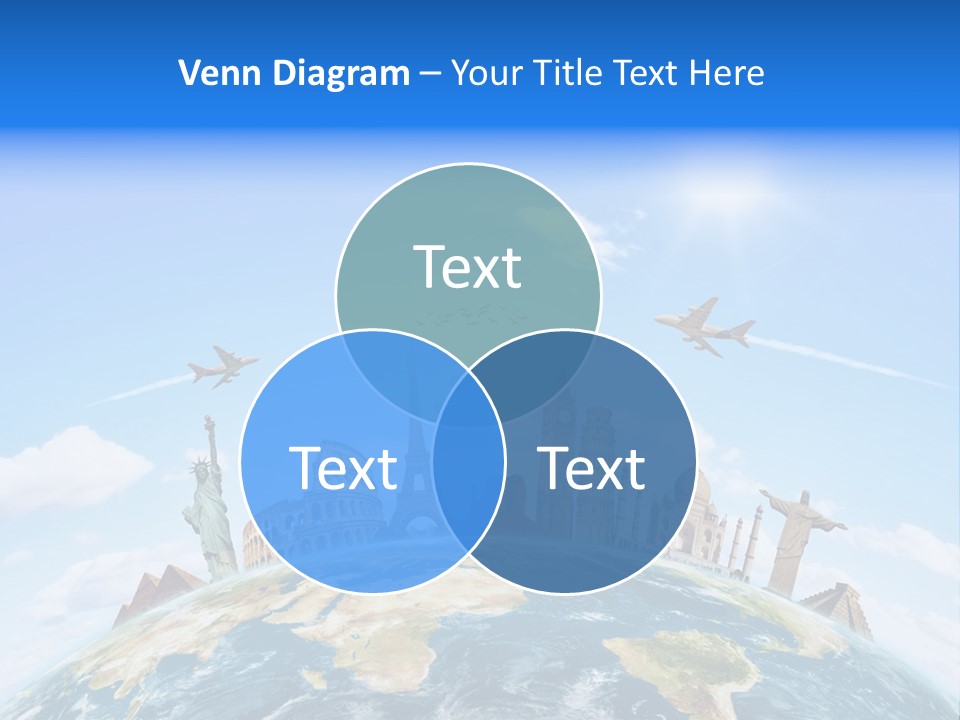 International Monument Mahal PowerPoint Template