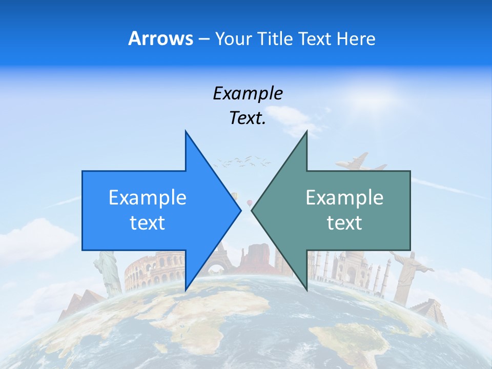 International Monument Mahal PowerPoint Template