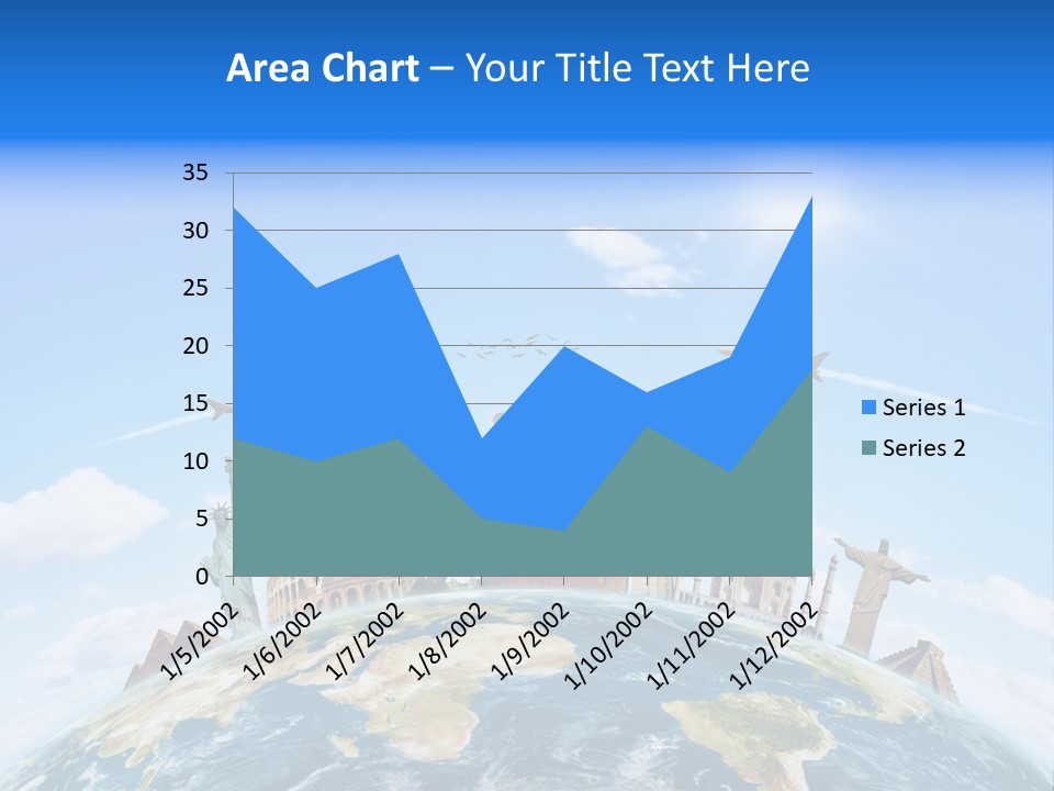 International Monument Mahal PowerPoint Template
