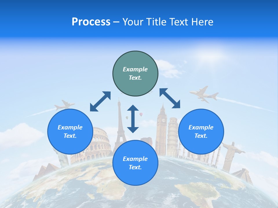 International Monument Mahal PowerPoint Template