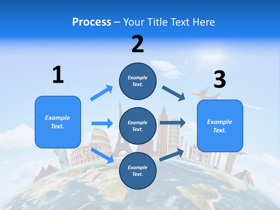 International Monument Mahal PowerPoint Template