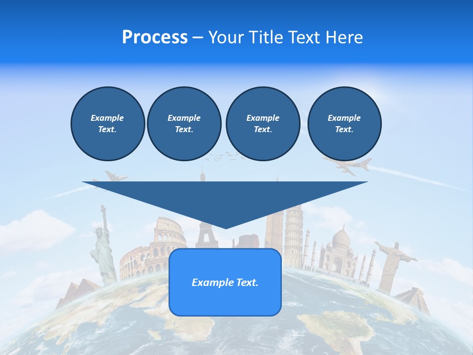 International Monument Mahal PowerPoint Template