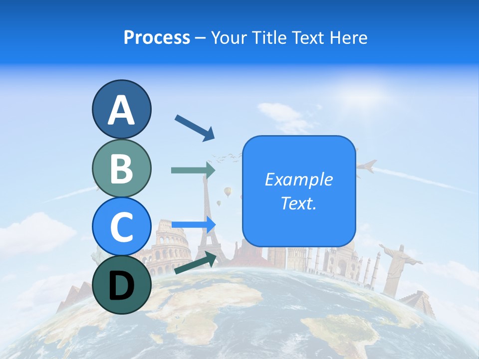 International Monument Mahal PowerPoint Template