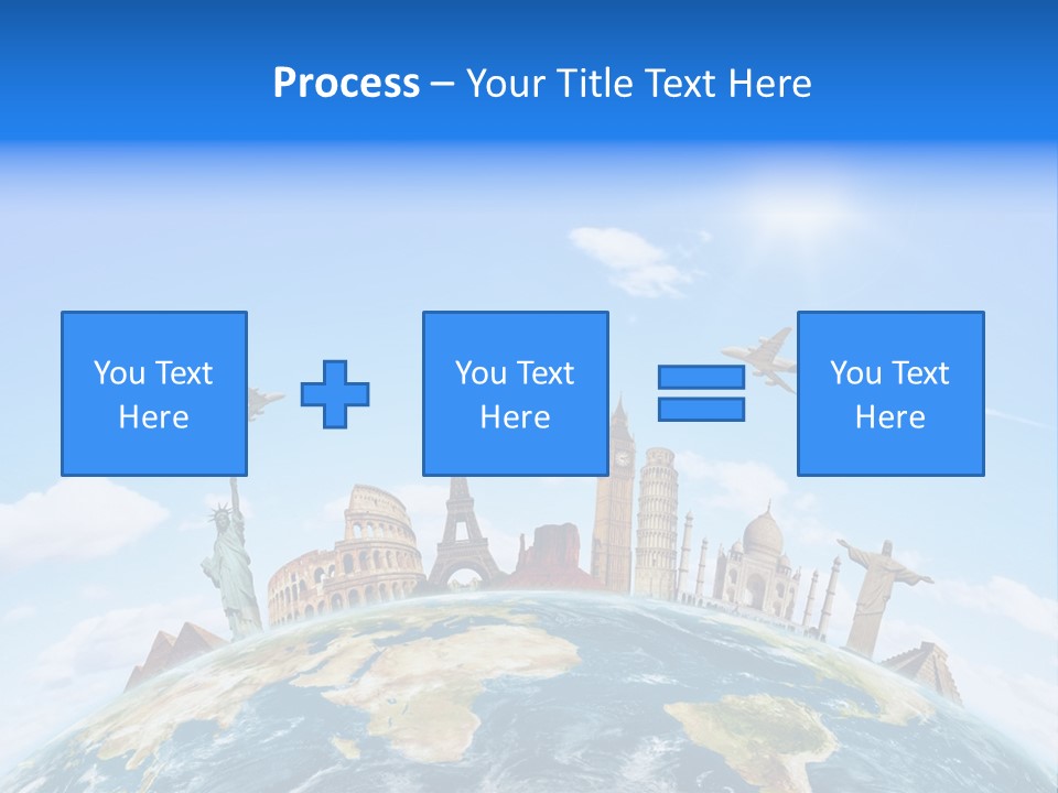 International Monument Mahal PowerPoint Template