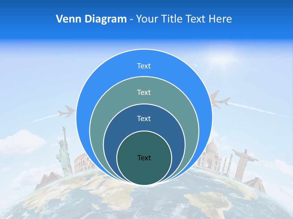 International Monument Mahal PowerPoint Template