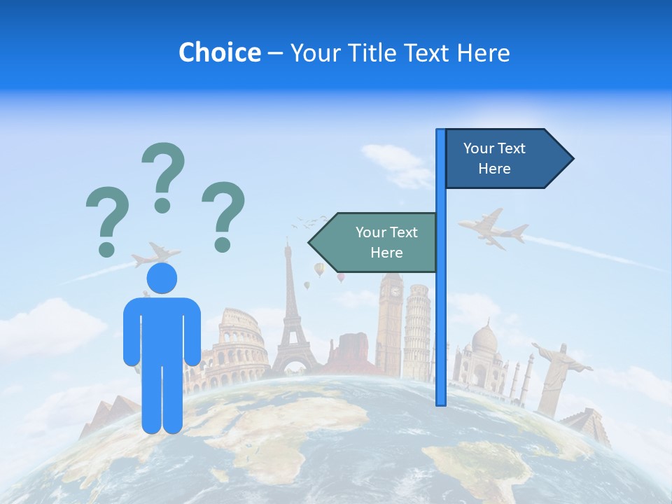International Monument Mahal PowerPoint Template