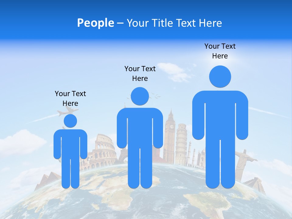 International Monument Mahal PowerPoint Template