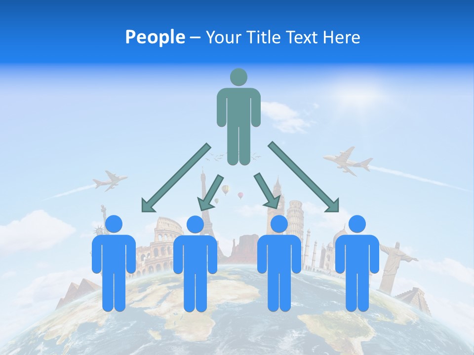 International Monument Mahal PowerPoint Template