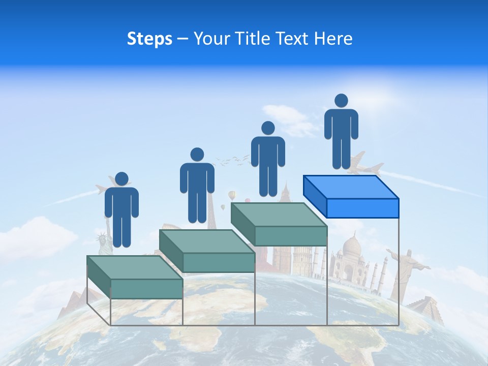 International Monument Mahal PowerPoint Template