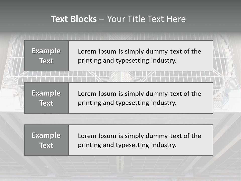 Construction Roof Systems PowerPoint Template