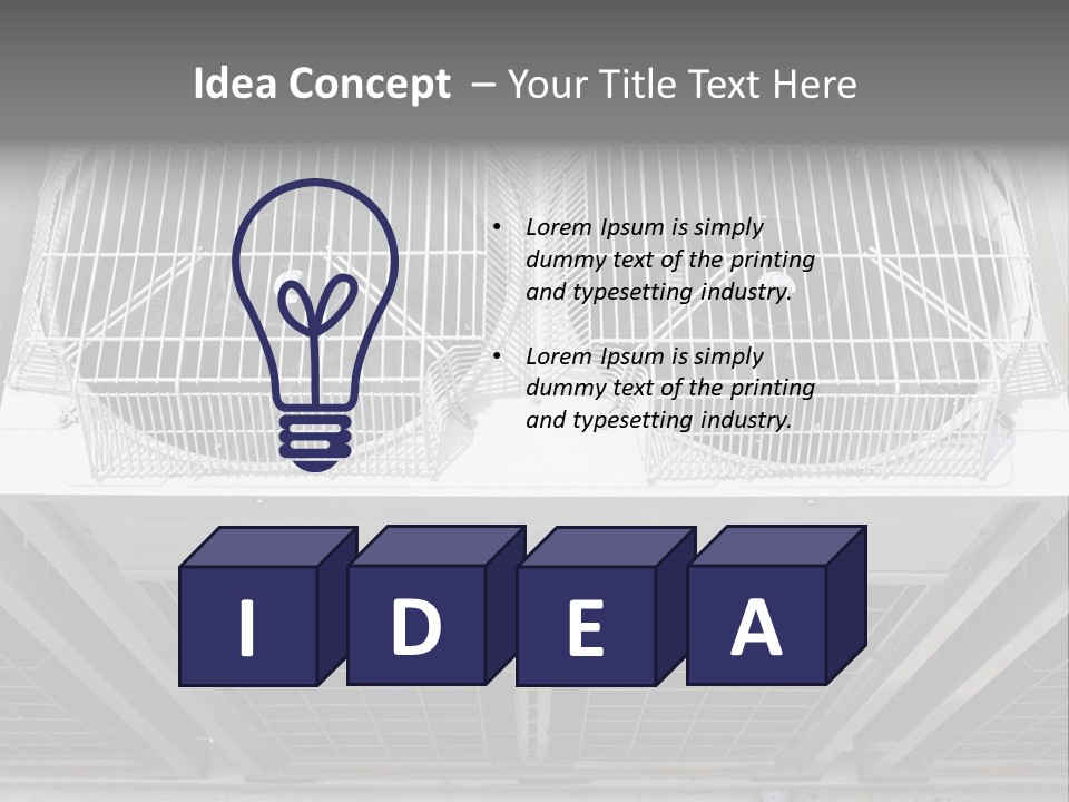 Construction Roof Systems PowerPoint Template