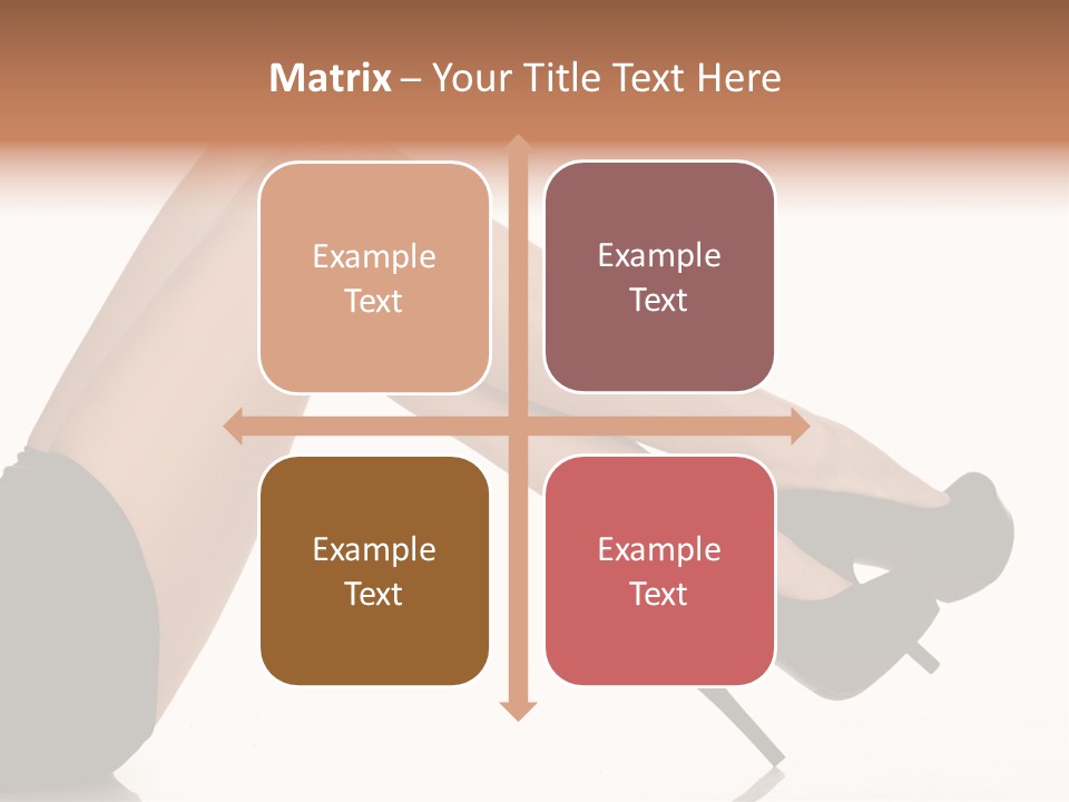 Glamour Isolated Style PowerPoint Template