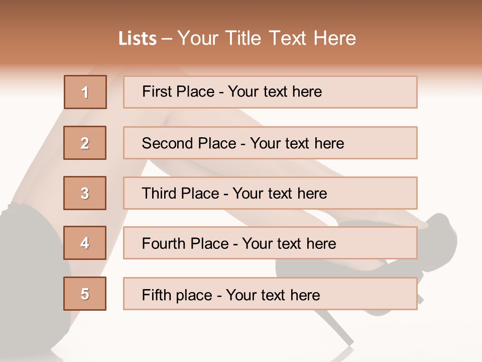 Glamour Isolated Style PowerPoint Template