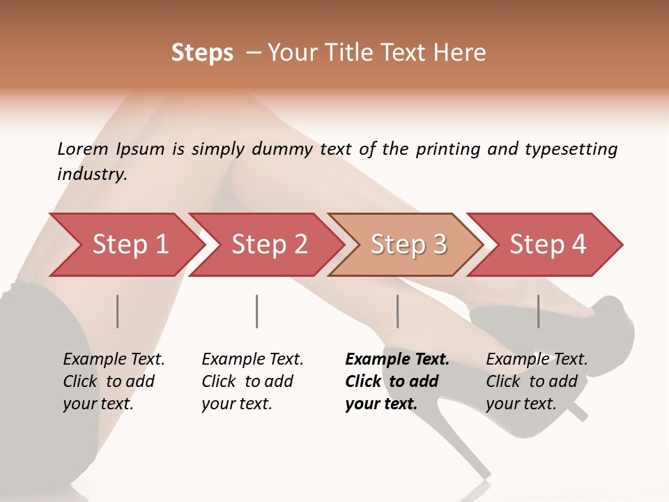 Glamour Isolated Style PowerPoint Template