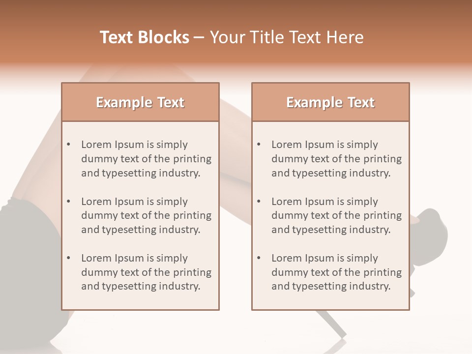 Glamour Isolated Style PowerPoint Template