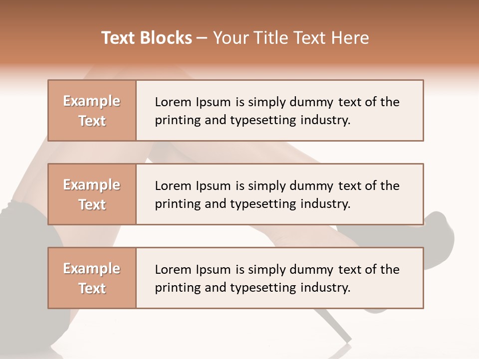 Glamour Isolated Style PowerPoint Template