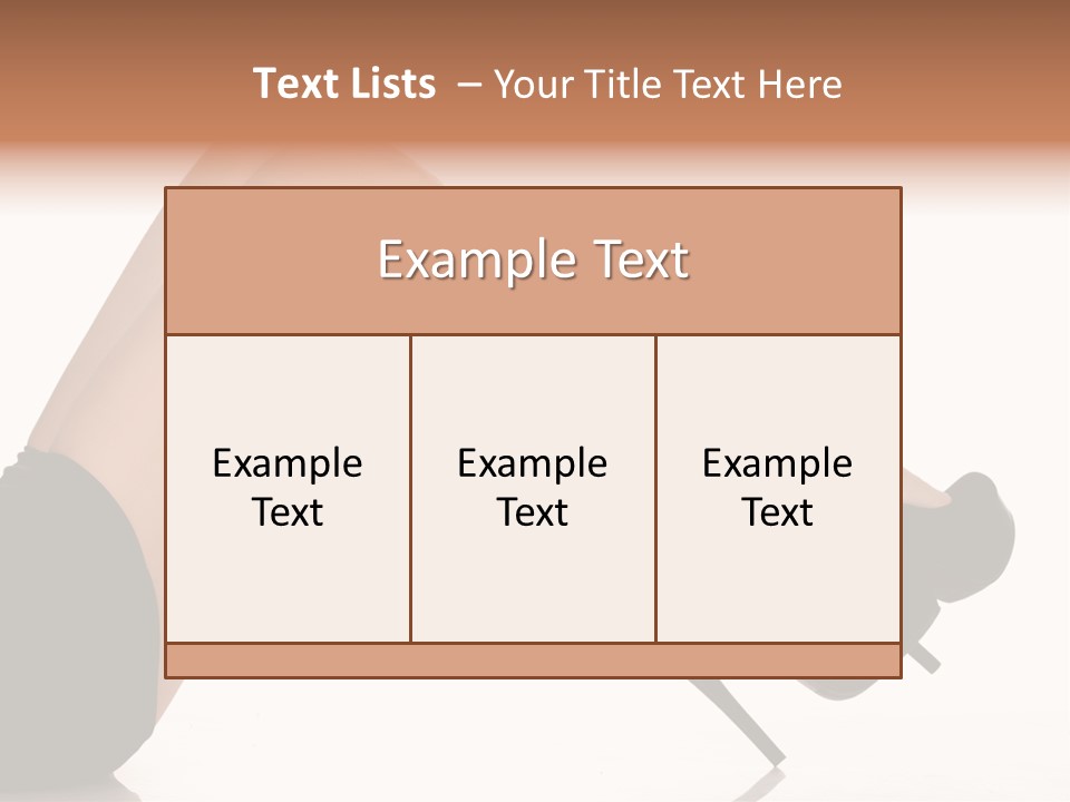 Glamour Isolated Style PowerPoint Template