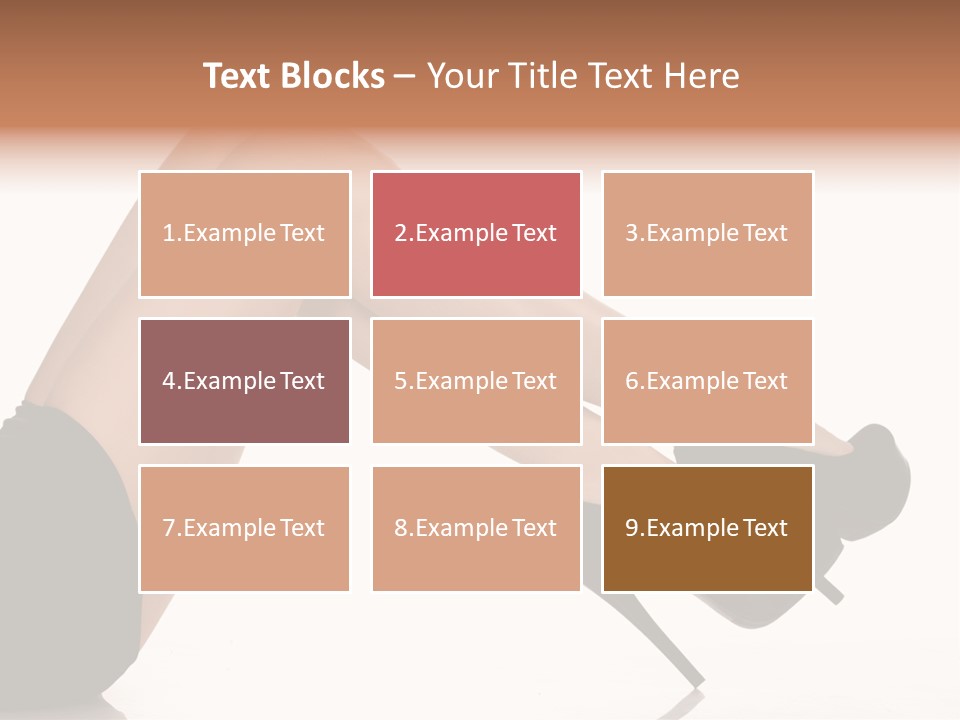 Glamour Isolated Style PowerPoint Template