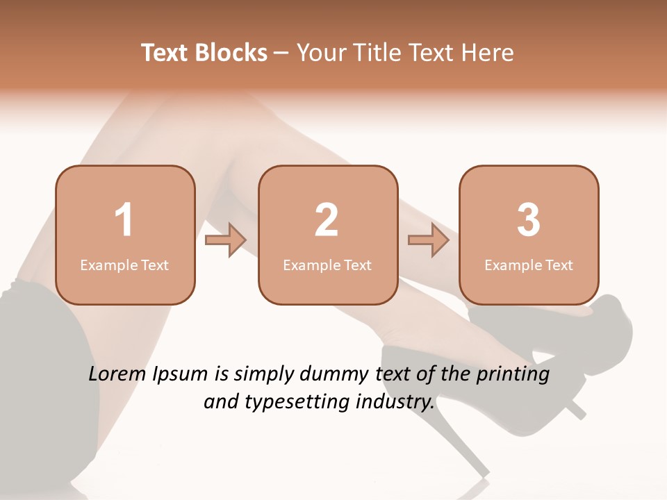 Glamour Isolated Style PowerPoint Template
