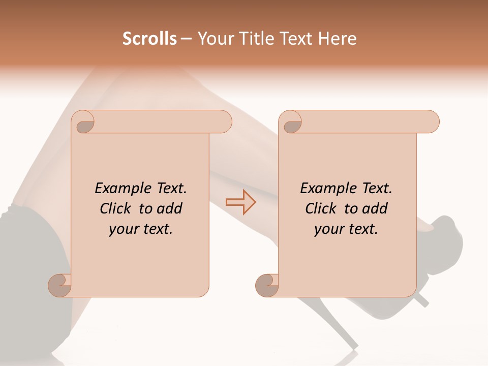 Glamour Isolated Style PowerPoint Template