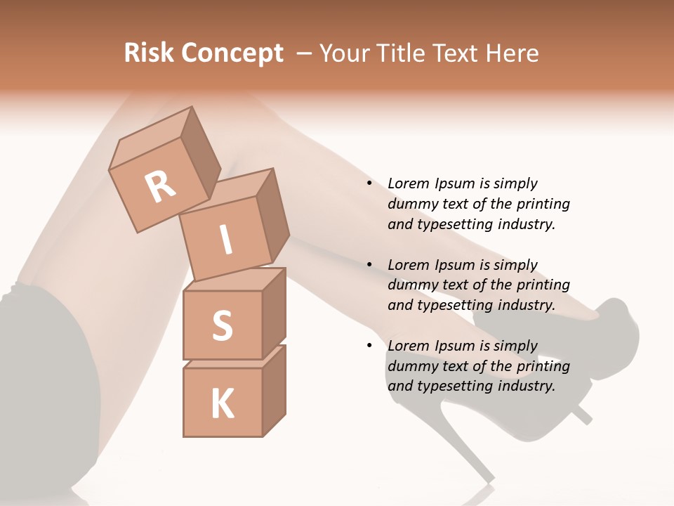 Glamour Isolated Style PowerPoint Template