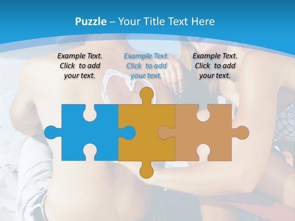 Laugh Sunscreen Cream PowerPoint Template