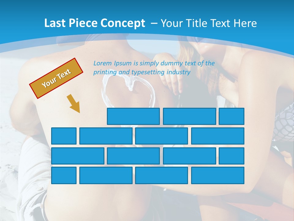 Laugh Sunscreen Cream PowerPoint Template