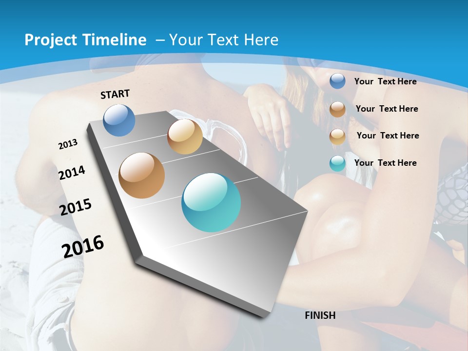Laugh Sunscreen Cream PowerPoint Template