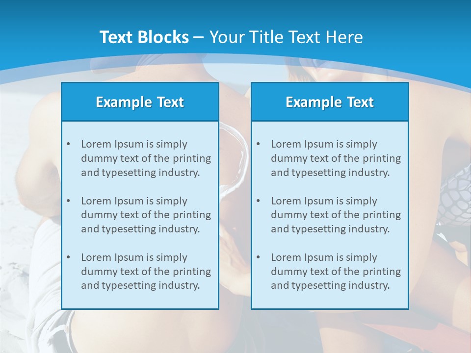 Laugh Sunscreen Cream PowerPoint Template