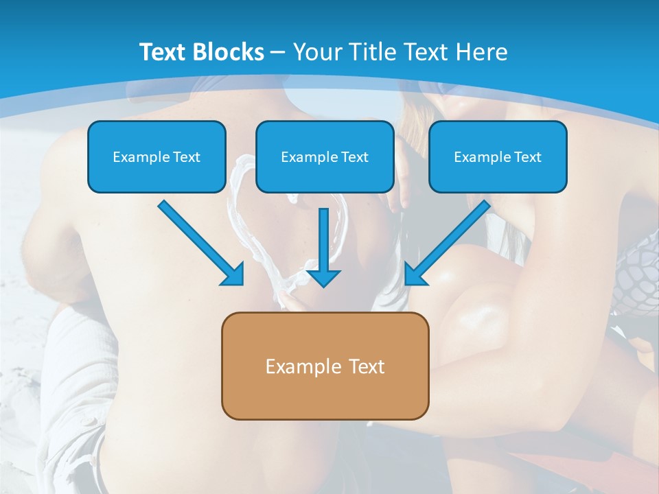 Laugh Sunscreen Cream PowerPoint Template