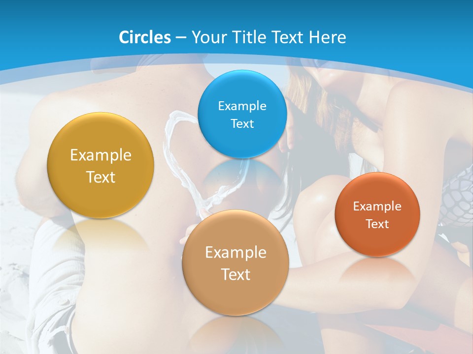 Laugh Sunscreen Cream PowerPoint Template