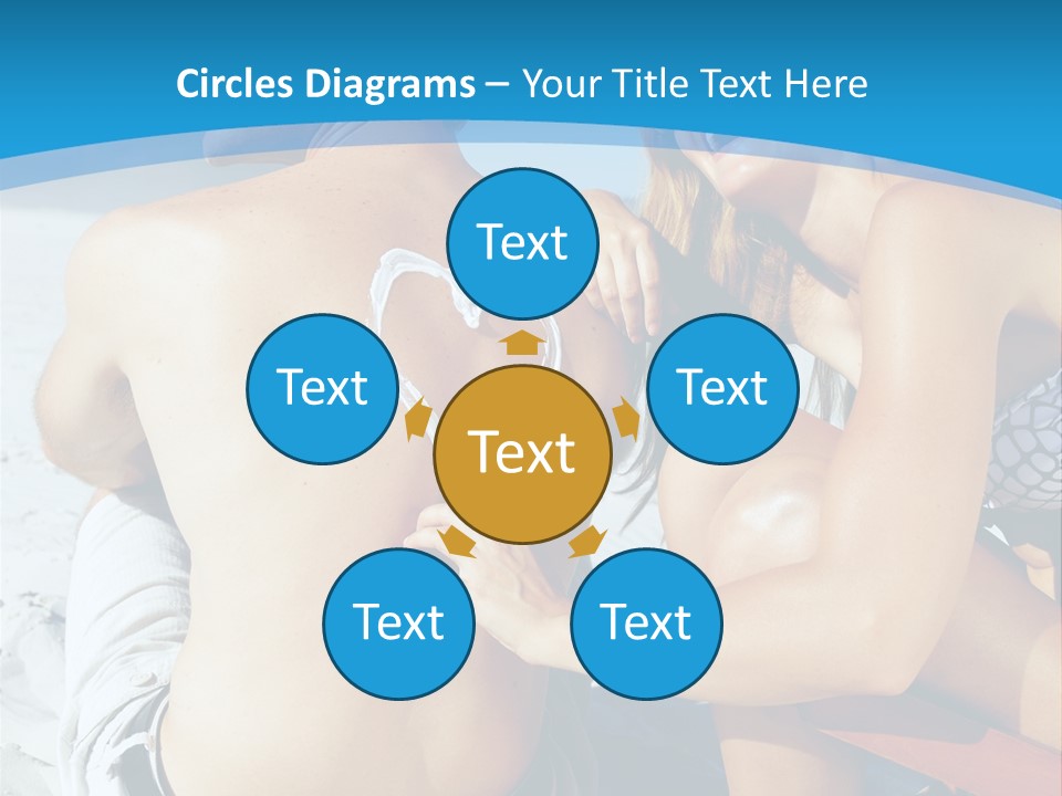 Laugh Sunscreen Cream PowerPoint Template