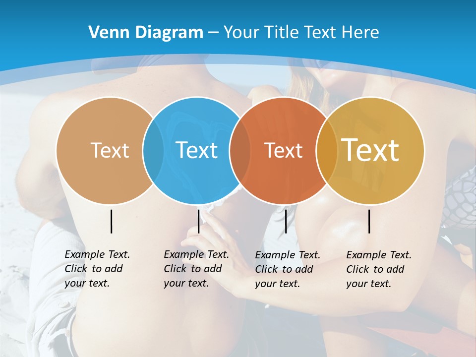 Laugh Sunscreen Cream PowerPoint Template