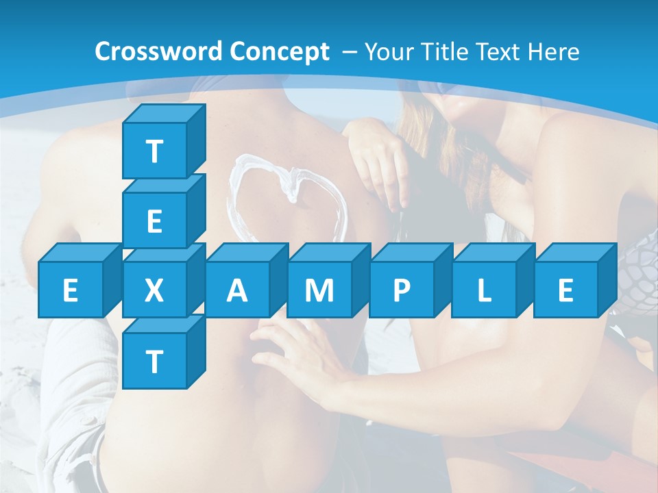 Laugh Sunscreen Cream PowerPoint Template