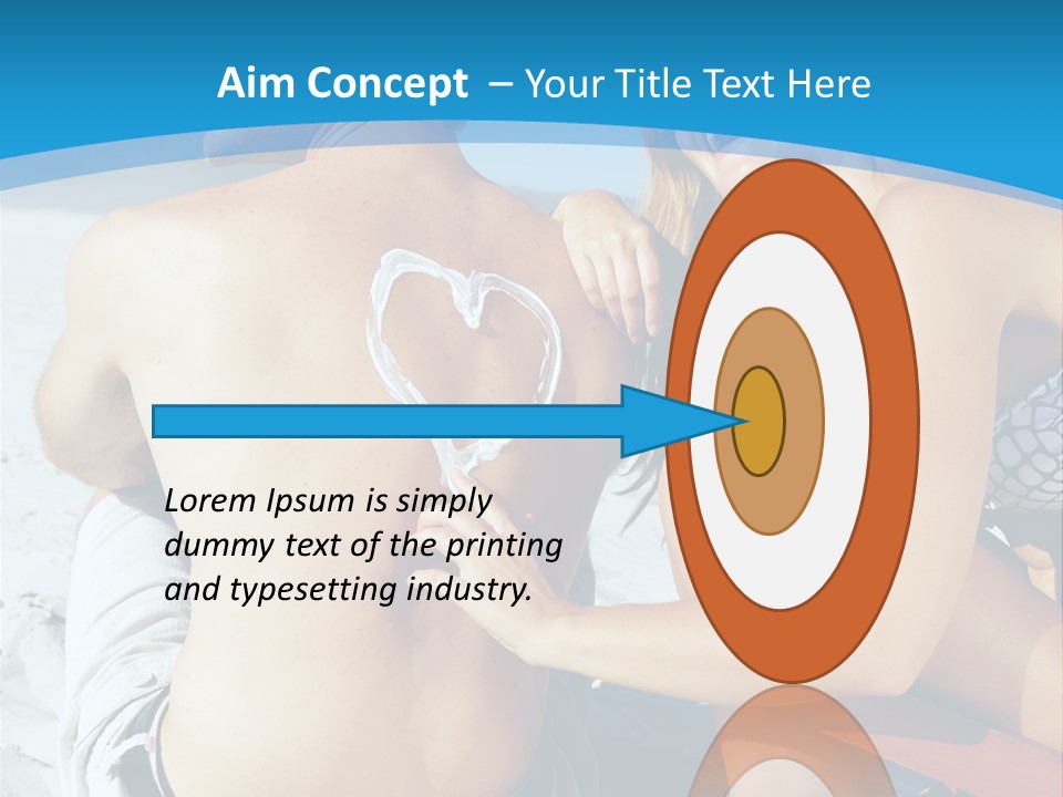 Laugh Sunscreen Cream PowerPoint Template