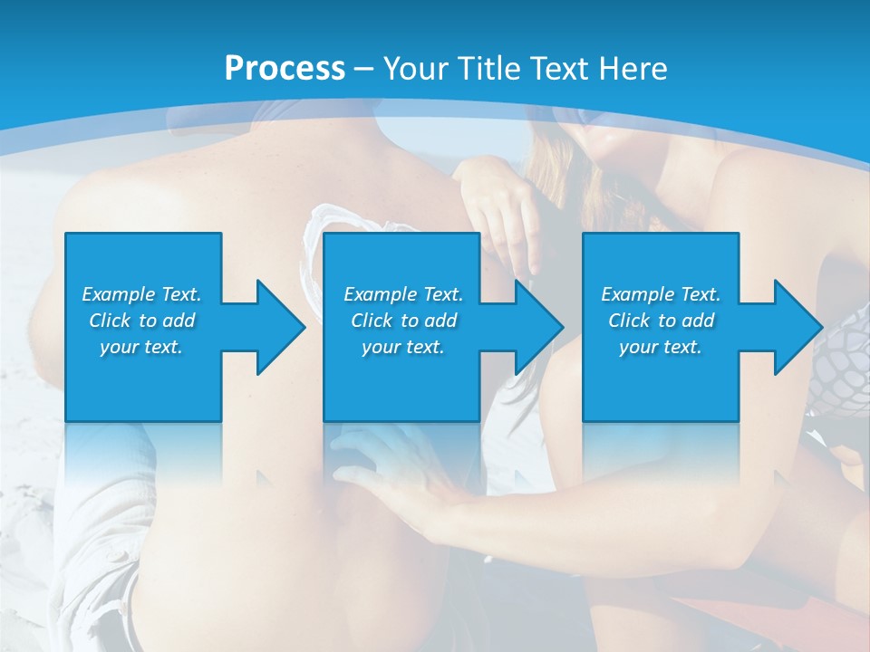 Laugh Sunscreen Cream PowerPoint Template