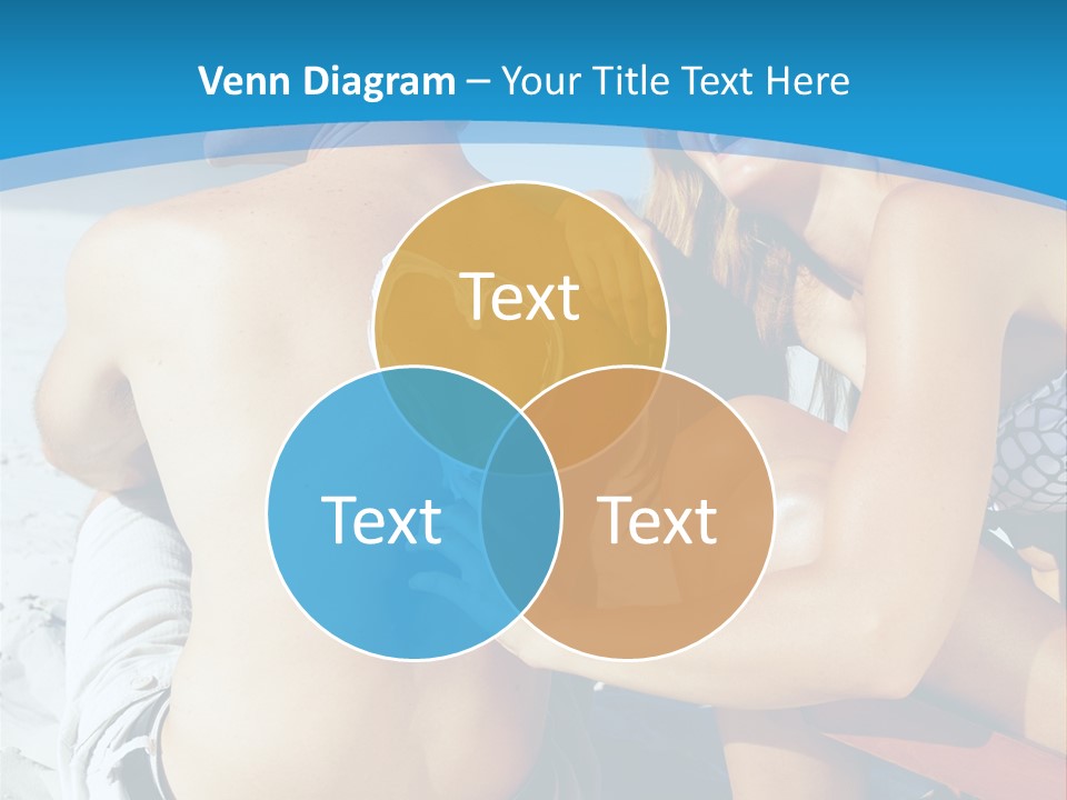 Laugh Sunscreen Cream PowerPoint Template