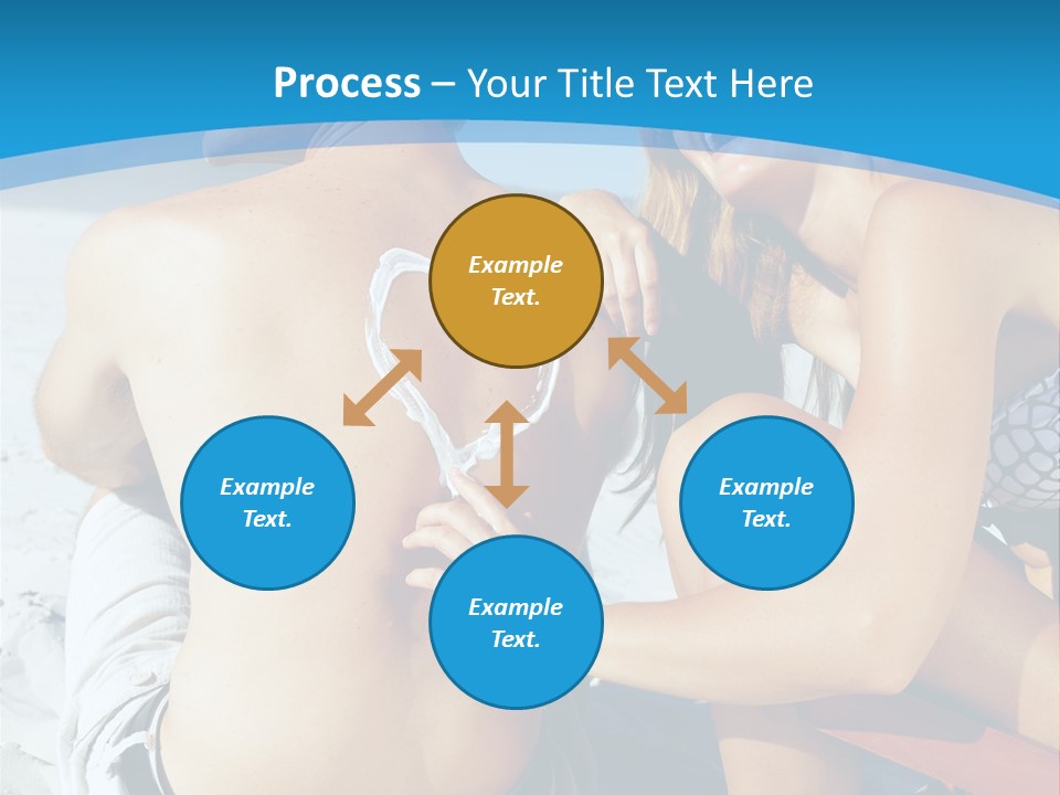 Laugh Sunscreen Cream PowerPoint Template